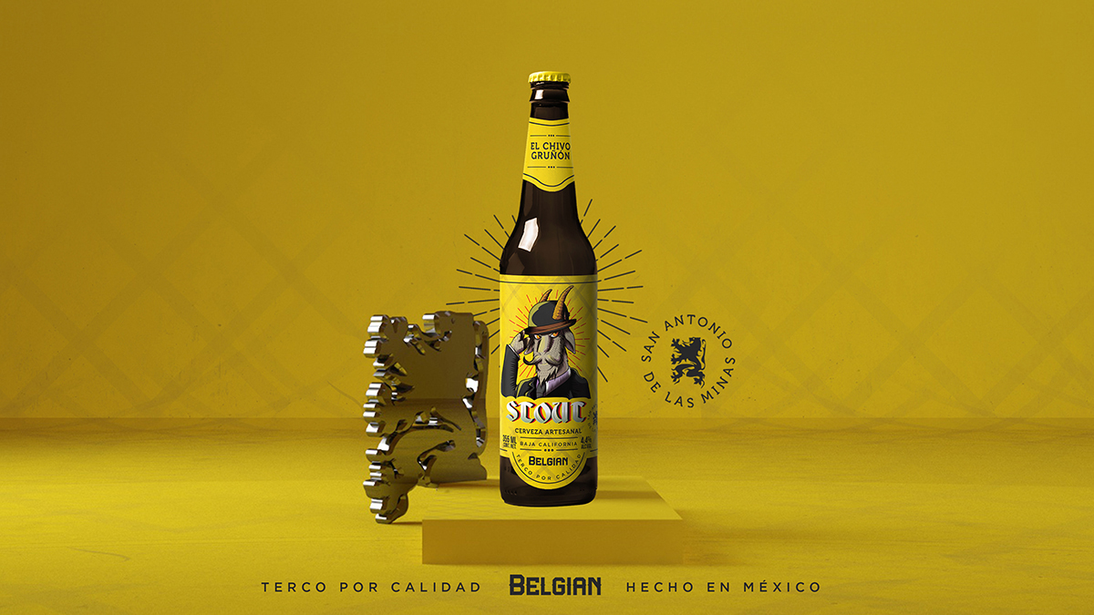 chivo gruñon ensenada  cerveza artesanal diseño ernesto monzón