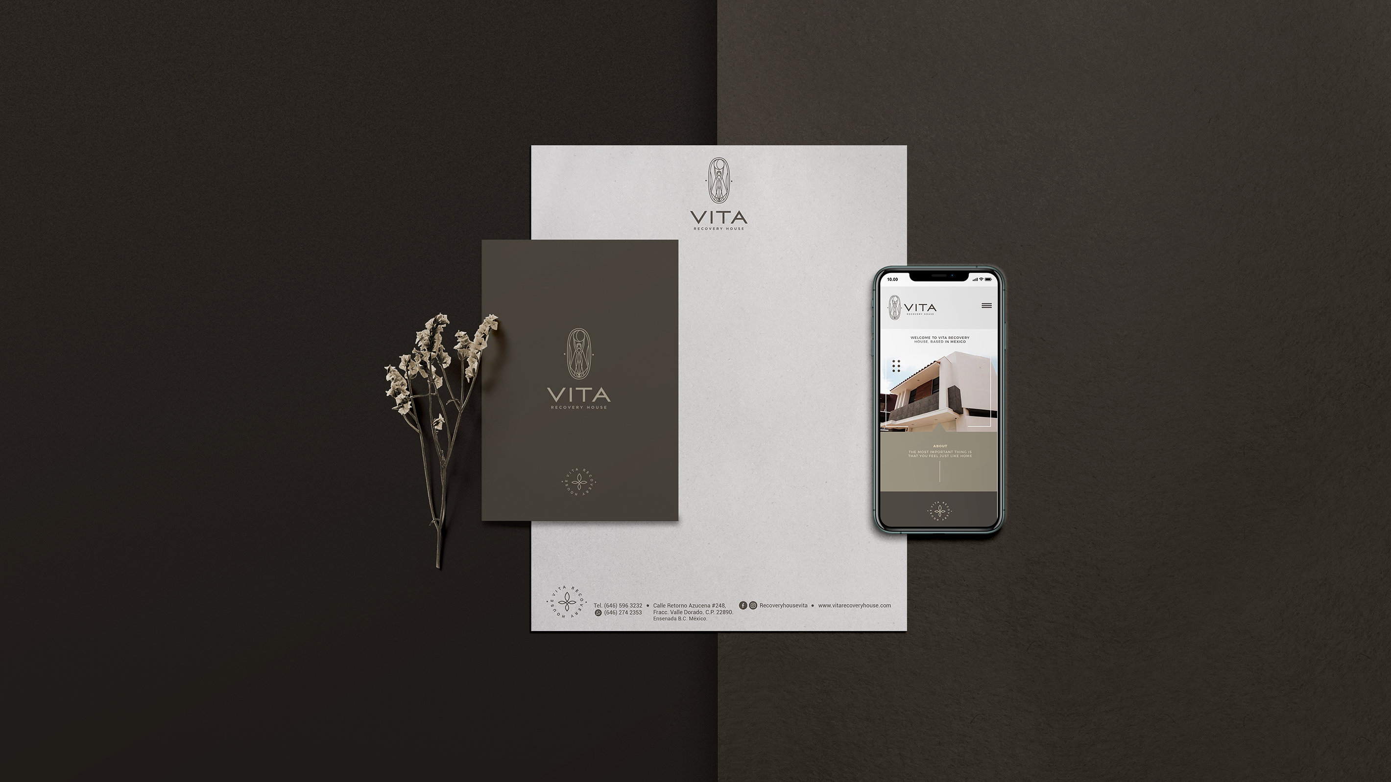 ensenada recovery house branding diseño ernesto monzón